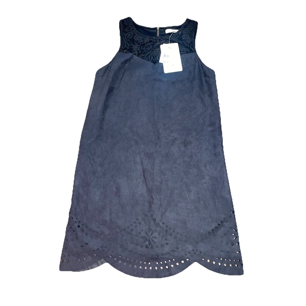 Love, Fire Sleeveless Faux Suede Shift Dress Womens Size Medium NWT MSRP $48